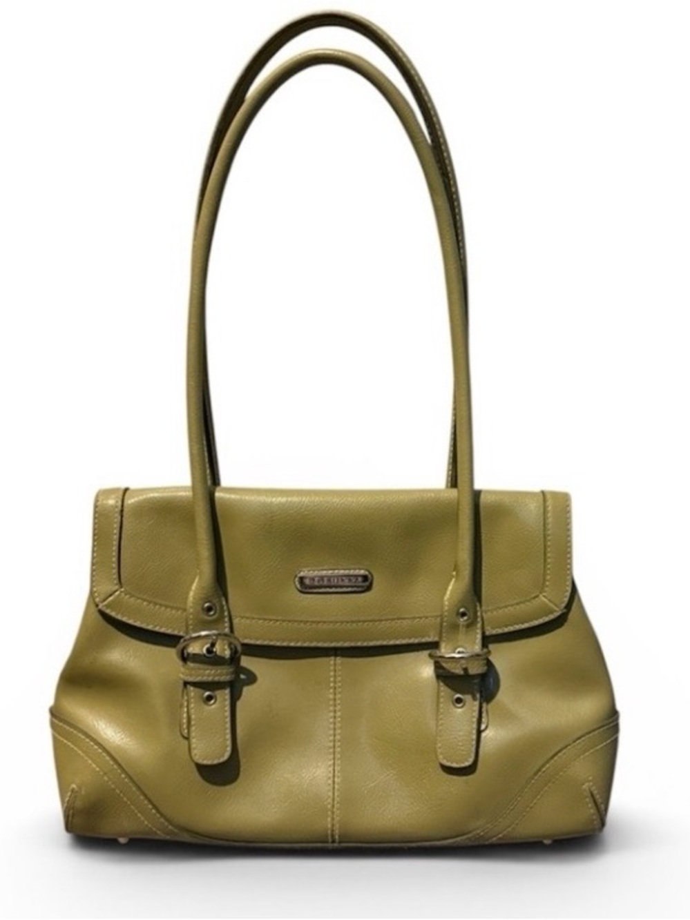 Rosetti Olive Green Shoulder Tote + Matching Wallet Y2K